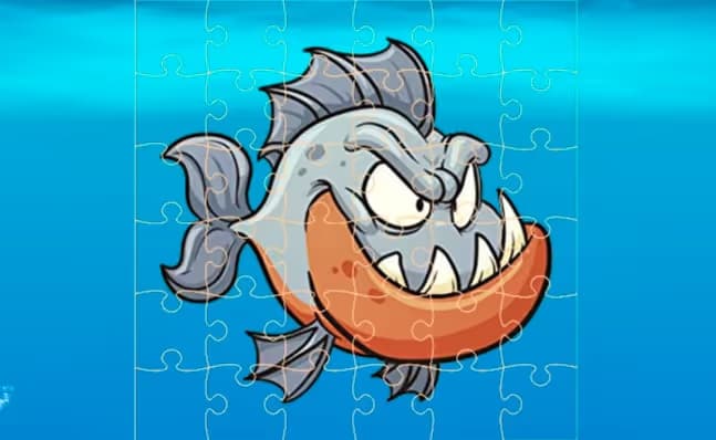 Cute Piranha Jigsaw Puzzles logo