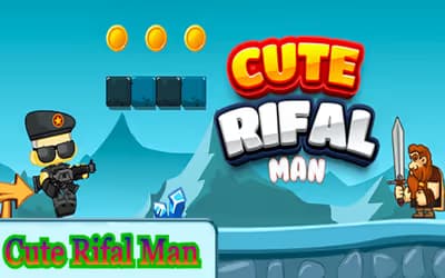 Cute Rifal Man logo