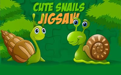 Cute Snails Jigsaw logo