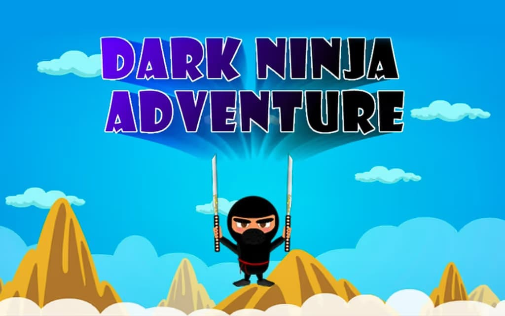 Dark Ninja Adventure logo