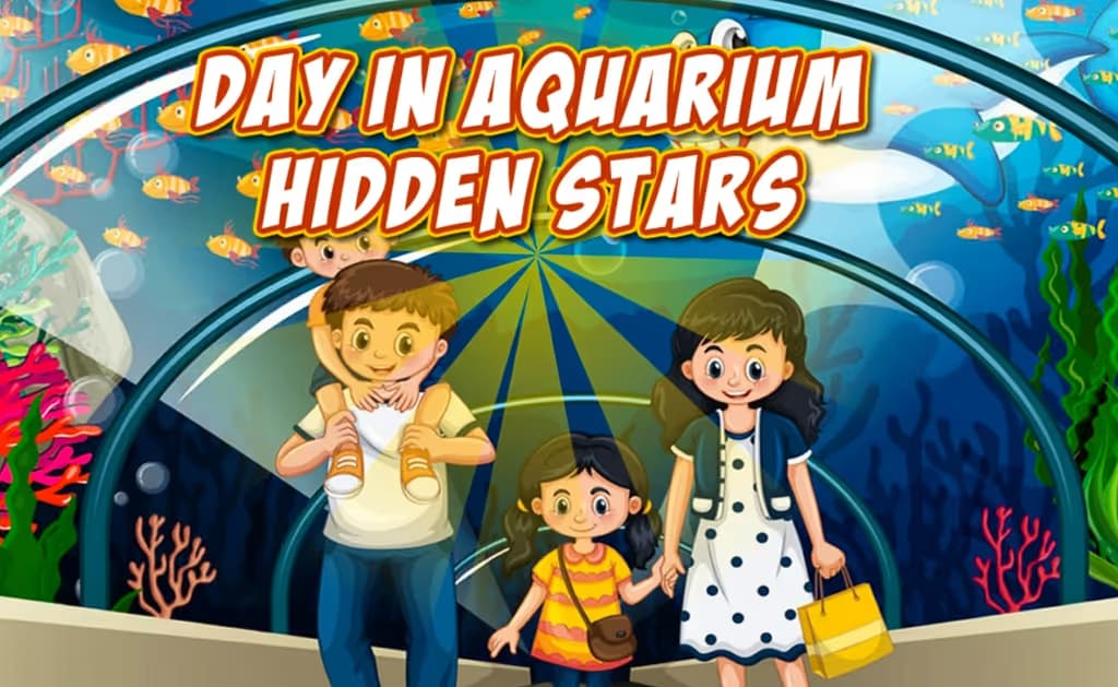Day In Aquarium Hidden Stars logo