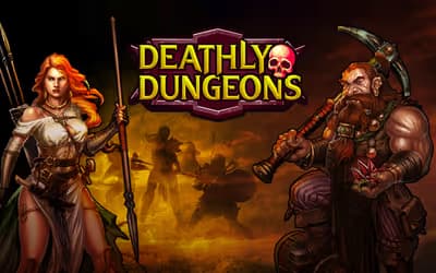 Deathly Dungeons logo