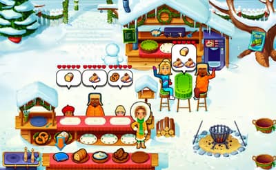 Delicious - Emily's Christmas Carol logo