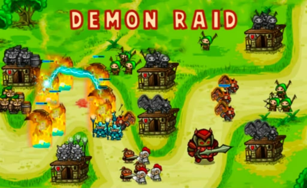 Demon Raid logo