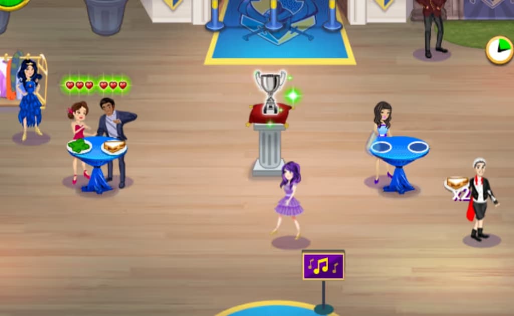 Descendants: Party at Auradon Prep logo