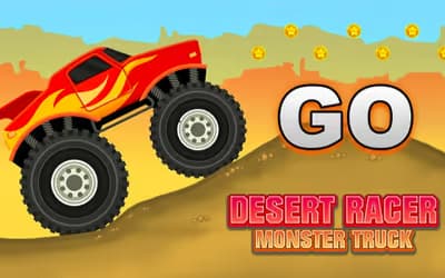 Desert Racer Monster Truck logo
