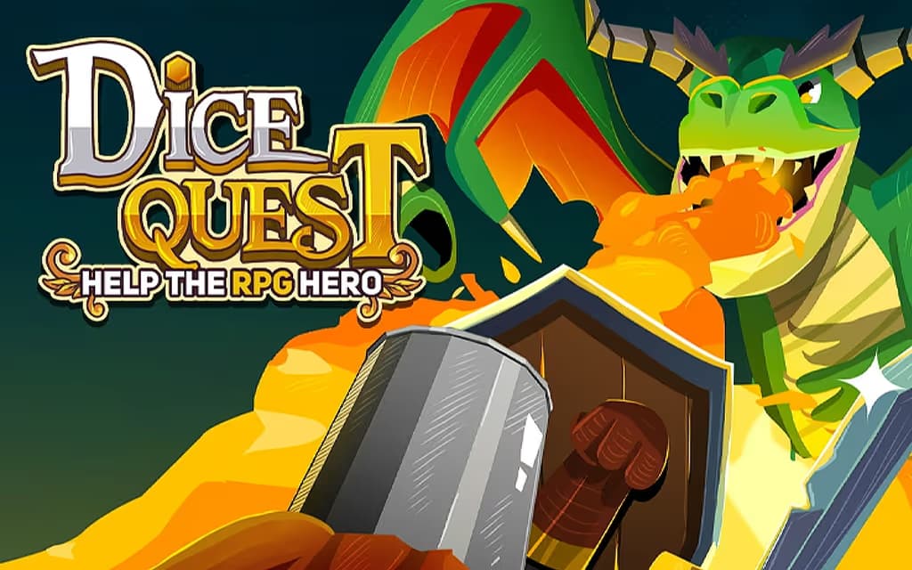 Dice Quest: Help the RPG Hero logo