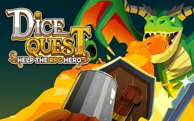 Dice Quest: Help the RPG Hero logo