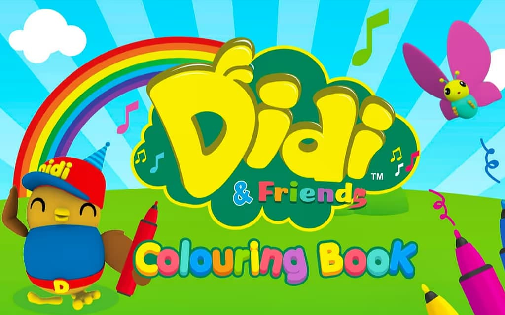 Didi & Friends: Colouring Book logo