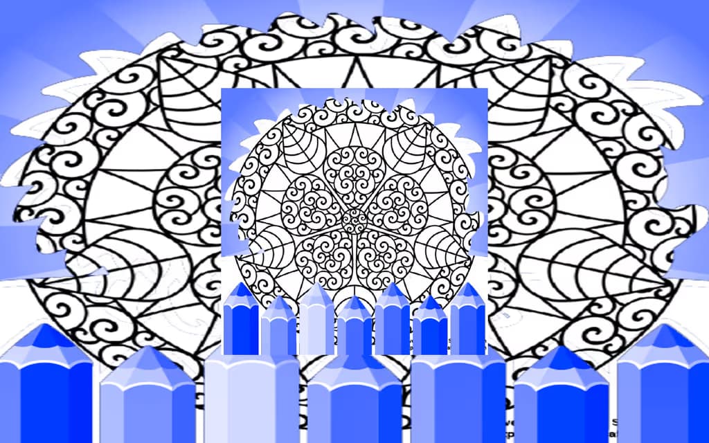 Difficult Coloring Pages logo