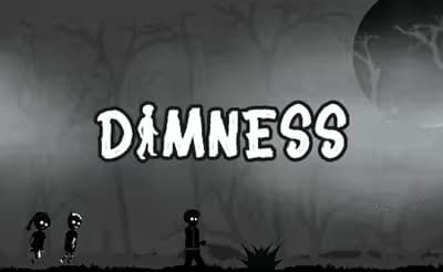 Dimness - The Dark World Endless Runner Game logo