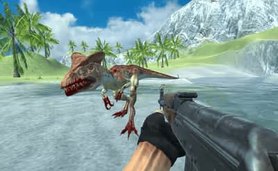 Dino Island Rampage logo