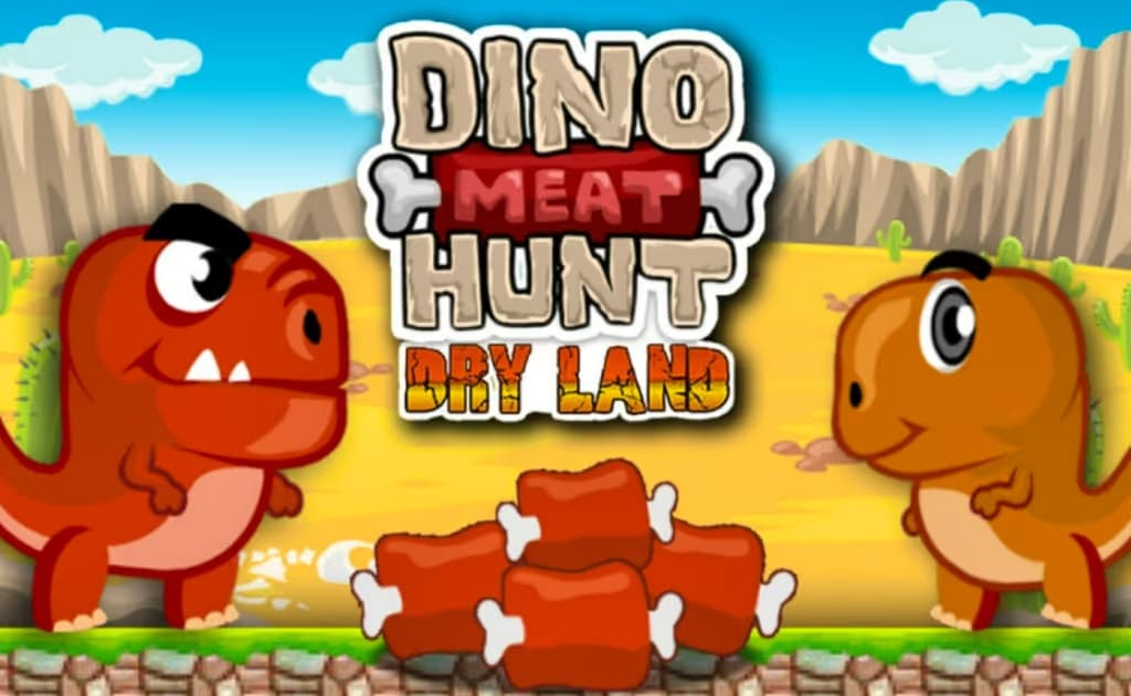 Dino Meat Hunt Dry Land logo