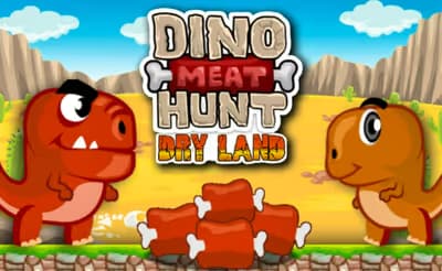 Dino Meat Hunt Dry Land logo