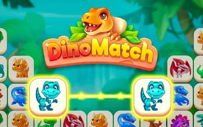 DinoMatch: Mahjong Pairs logo