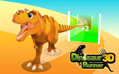 Dinosaur Runner 3D logo