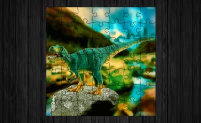 Dinosaurs Life Jigsaw logo