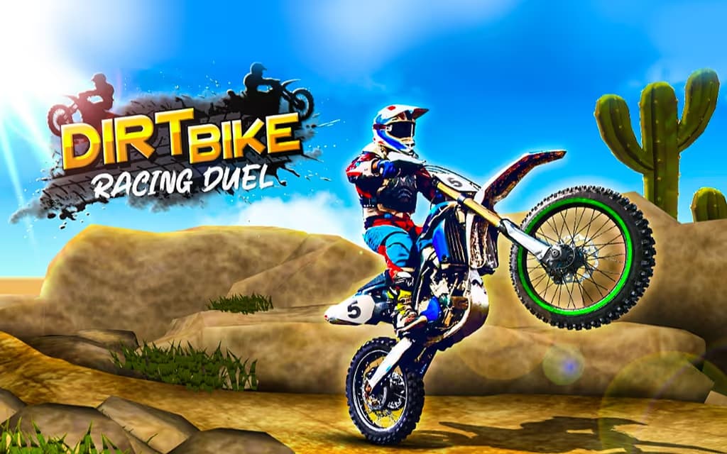 Dirt Bike Racing Duel logo