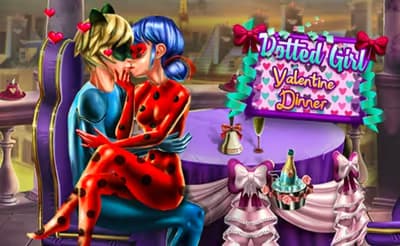 Dotted Girl Valentine Dinner logo