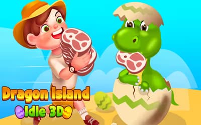 Dragon Island Idle 3D logo