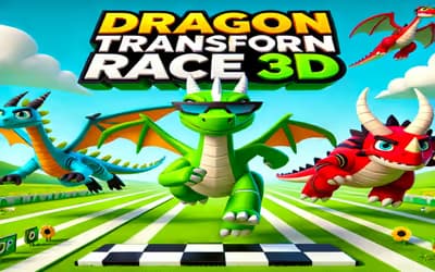 Dragon Transform Race 3D logo