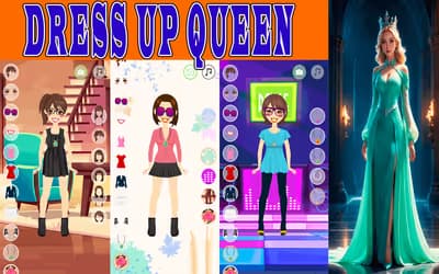 Dress Up Queen logo