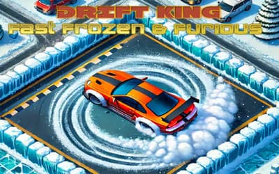 Drift King - Fast Frozen & Furious logo