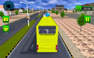 Driving Service Passenger Bus Transport logo
