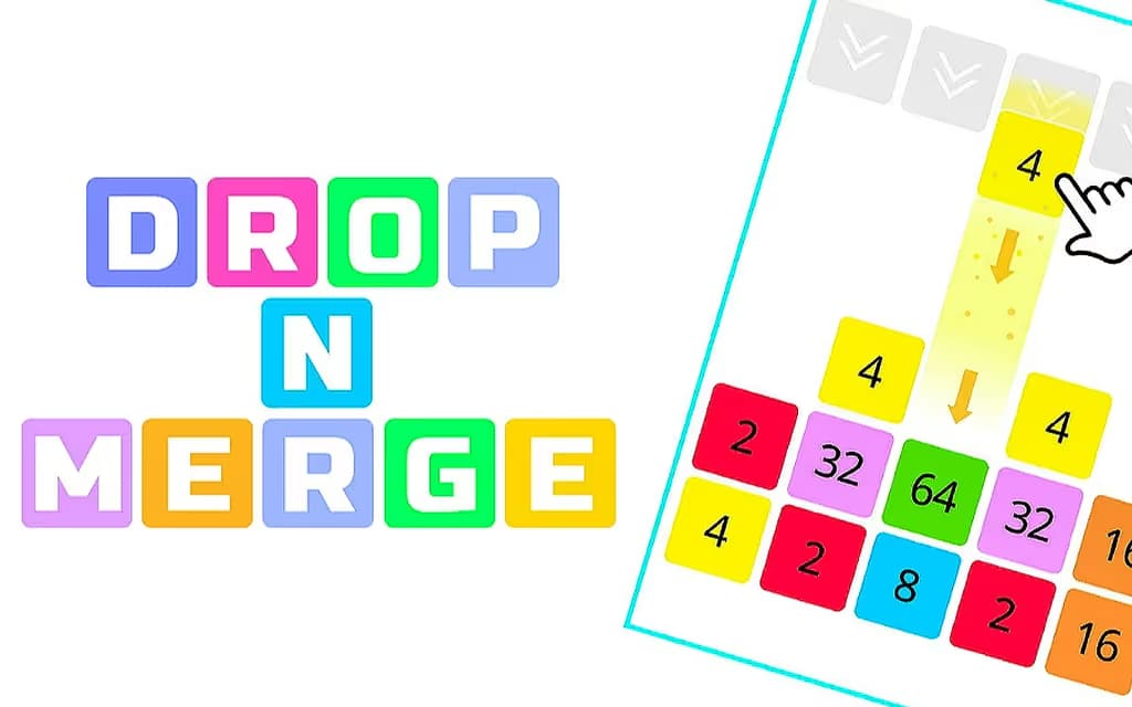 Drop n Merge Blocks logo