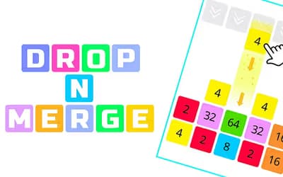 Drop n Merge Blocks logo