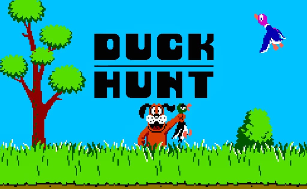 Duck Hunt NES logo