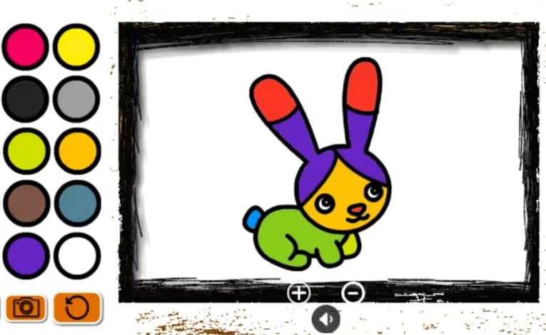 Easy Kids Coloring Book logo