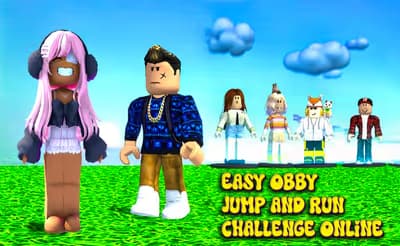 Easy Obby Jump and Run Challenge Online logo