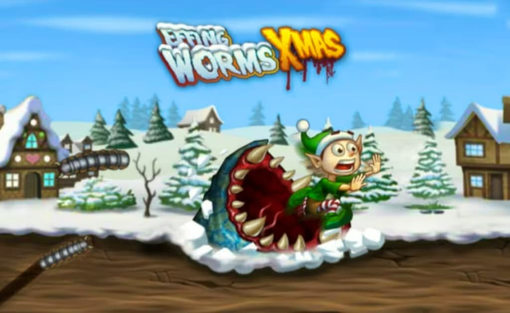 Effing Worms Xmas logo