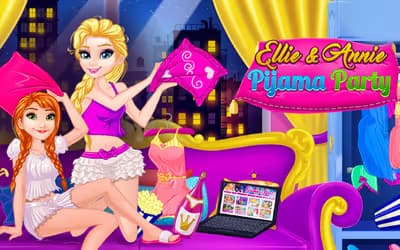 Ellie & Annie Pijama Party logo
