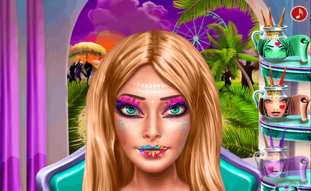 Ellie Coachella Makeup logo