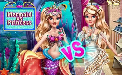 Ellie Mermaid Vs Princess logo