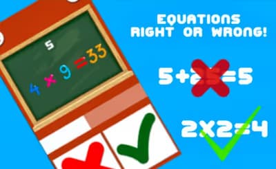Equations Right or Wrong! logo