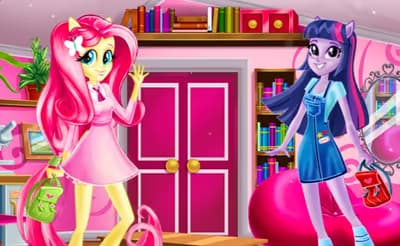 Equestria Girls First Day at Highschool logo