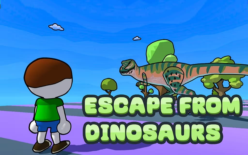 Escape from dinosaurs logo