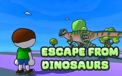 Escape from dinosaurs logo