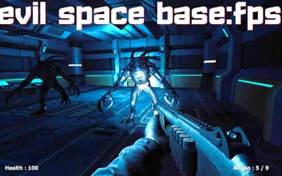 Evil Space Base FPS logo