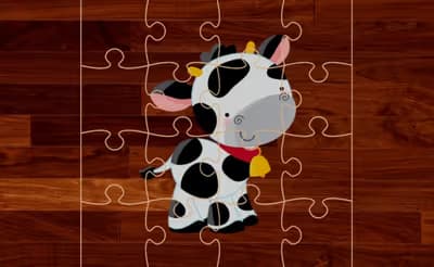 Exotic Animals Puzzle Time logo