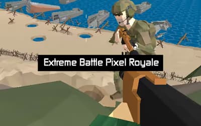 Extreme Battle Pixel Royale logo