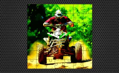Extreme Quad Bike Jigsaw logo