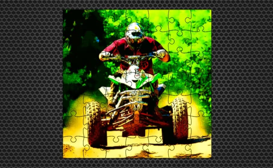 Extreme Quad Bike Jigsaw logo