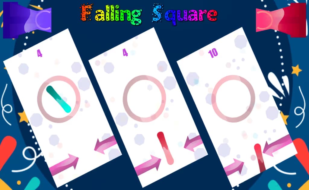 Falling Square logo
