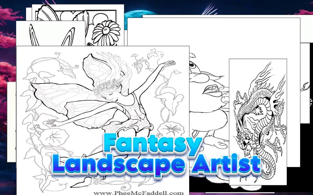 Fantasy Landscape Artist logo