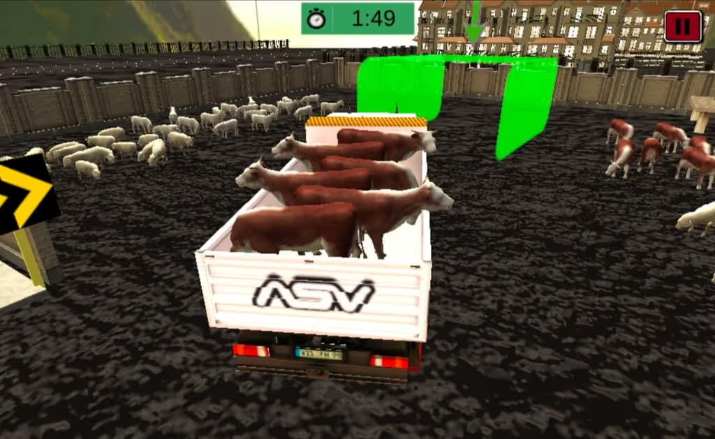 Farm Animal Truck Transporter Game logo