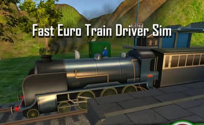 Fast Euro Train Driver Sim logo